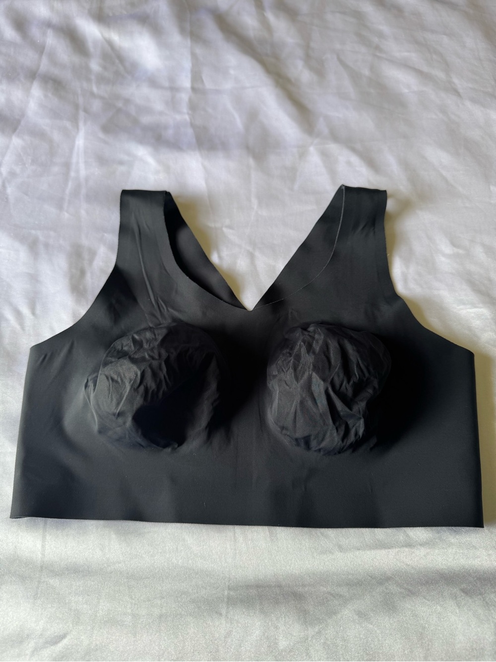 Evelyn & Bobbie Seamless Black Wireless Bralette - Women Intimates & Sleepwear